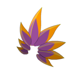 Crinière fleurie